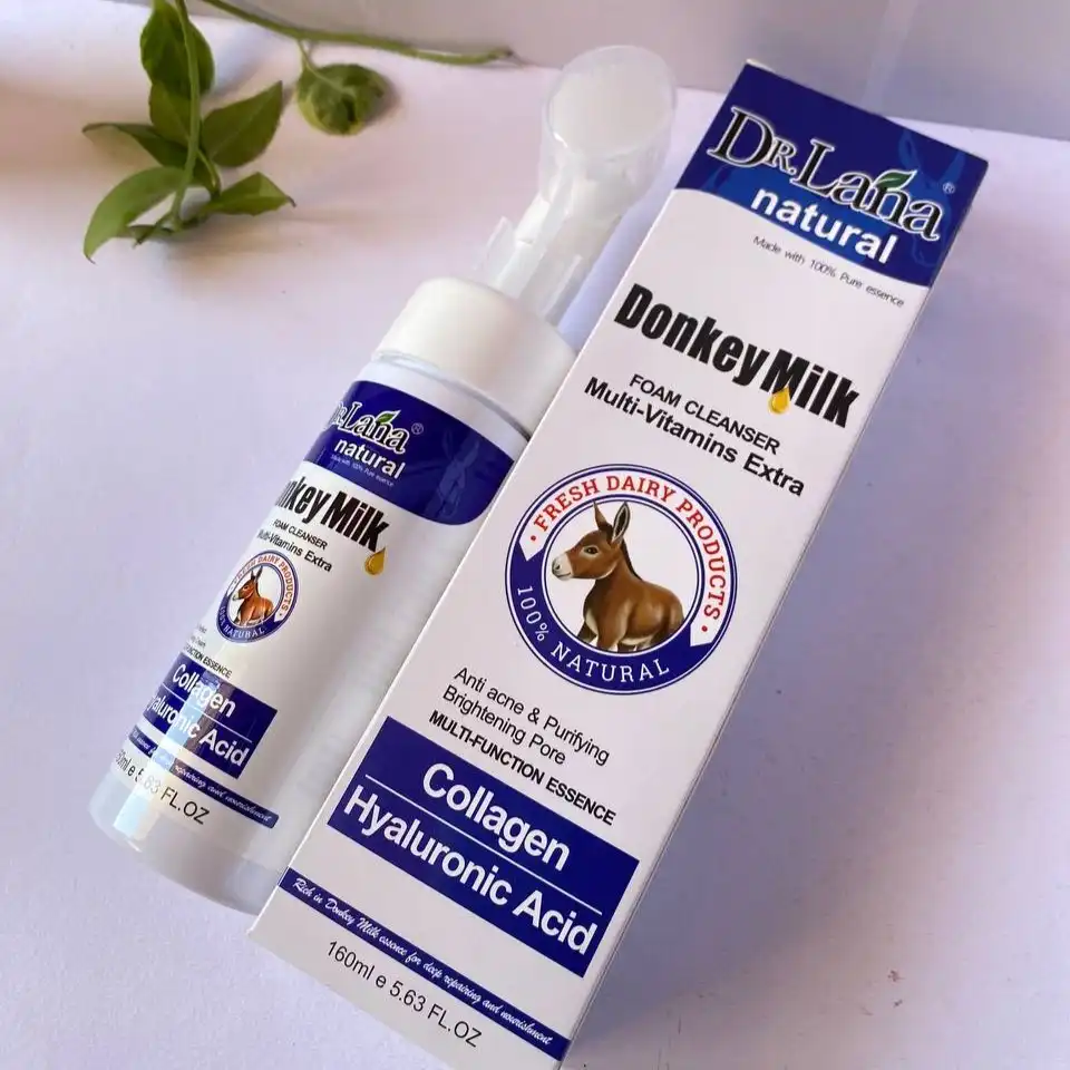 فوم-شستشو-سفید-کننده-دکتر-لانا-مدل-شیر-الاغ-حجم-125-میلی-لیتر-2