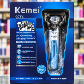 ماشین اصلاح سه تیغ کیمی مدل kemei km-5390